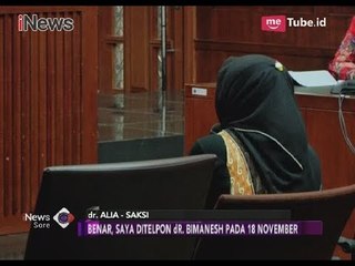 Dokter Alia: dr. Bimanesh Perintahkan untuk Siapkan Kamar VIP Setya Novanto - iNews Sore 26/03