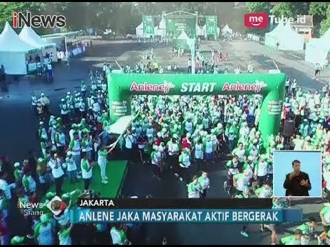 Anlane Brand Ajak Masyarakat Hidup Sehat 'Ayo Indonesia Bergerak' - iNews Siang 12/04