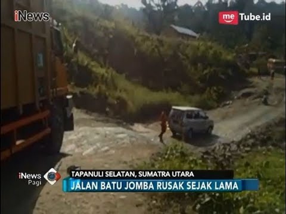Kerusakan "Jalur Neraka" Batu Jomba Menunggu Aksi Pemprov Sumut dan KemenPUPR - iNews Pagi 26/03