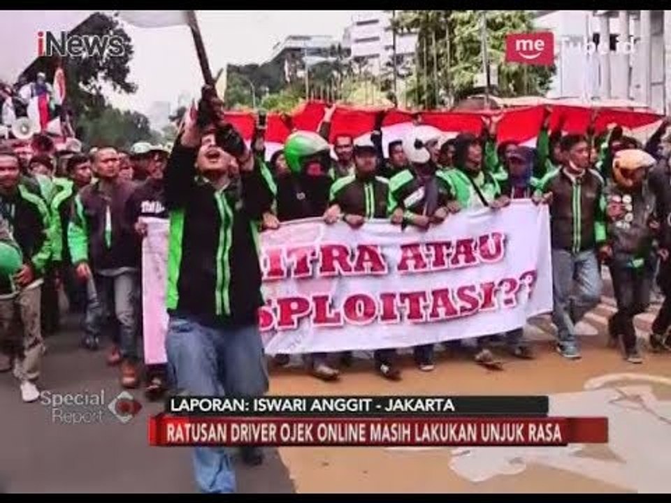 Tuntut Regulasi Pemerintah, Ratusan Driver Ojol Unjuk Rasa di Monas - Special Report 27/03