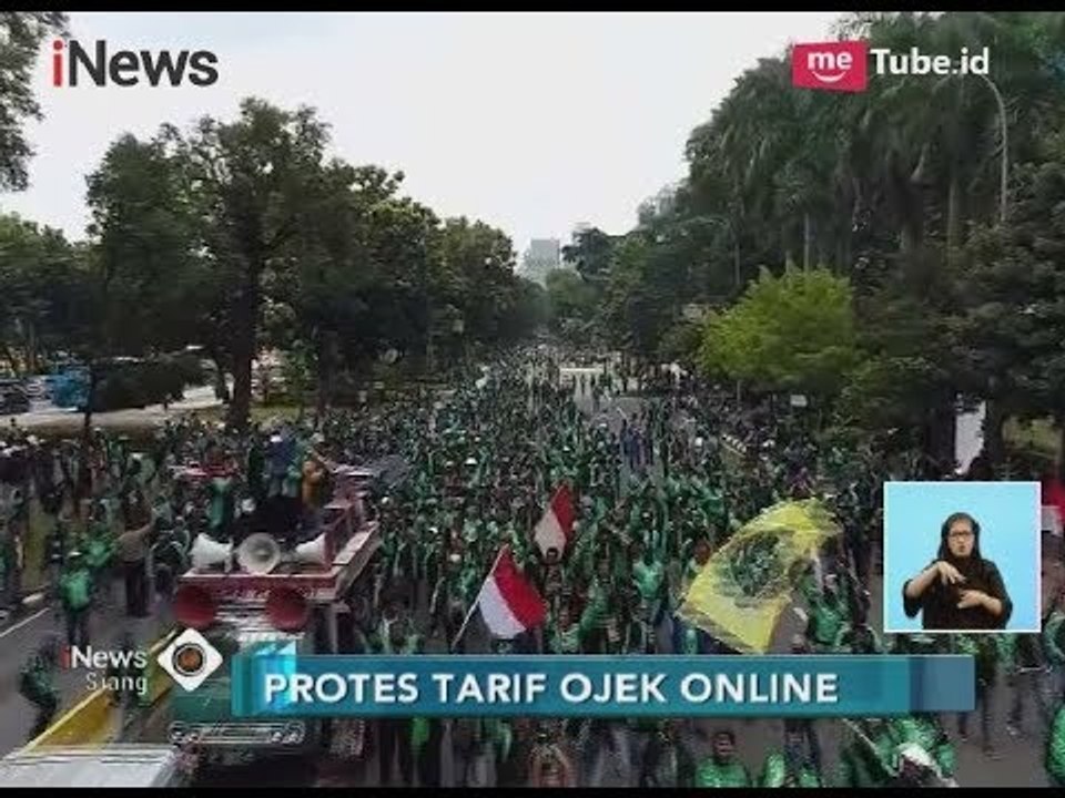 Driver Ojol Gelar Unjuk Rasa Terkait Tarif Tak Manusiawi untuk Kebutuhan Hidup - iNews Siang 27/03