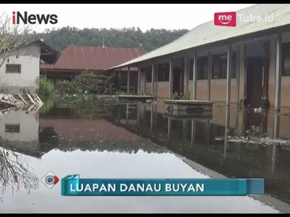 Danau Buyan Meluap Mengakibatkan Rumah Warga & SD Pancasari Terendam Banjir - iNews Pagi 28/03