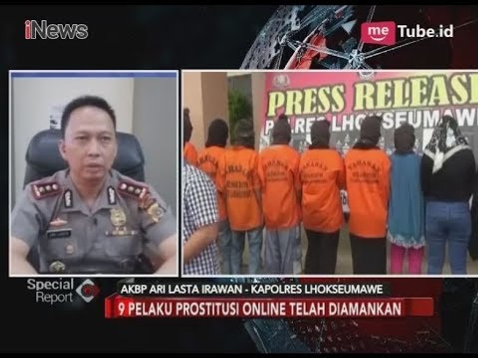Penjelasan Kapolres Lhokseumawe Soal Pengungkapan Prostitusi Online di Aceh - Special Report 28/03