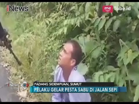Pesta Sabu di Tempat Sepi, Supir Angkot Menangis Saat Ditangkap Polisi - iNews Pagi 28/03