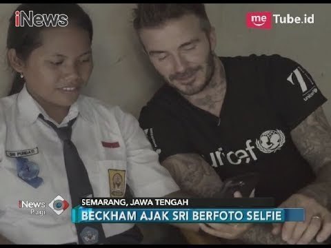 Beruntung! Inilah Keseruan David Beckham Kunjungi Rumah Siswi SMP di Semarang - iNews Pagi 29/03