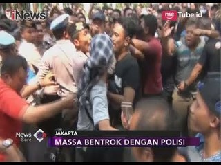 Demo Taksi Online di Gambir Berakhir Bentrok dengan Polisi - iNews Sore 28/03