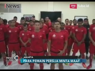 Ejek Pendukung Klub Persib Bandung, Persija Jakarta Minta Maaf - iNews Pagi 29/03