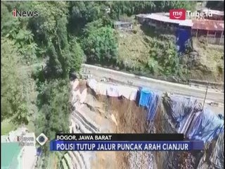Longsor Lagi, Polisi Tutup Jalur Puncak Arah Cianjur - iNews Malam 29/03