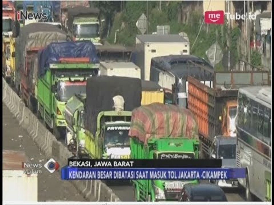 Operasional Truk Angkutan Barang Dibatasi Selama Libur Paskah - iNews Malam 29/03