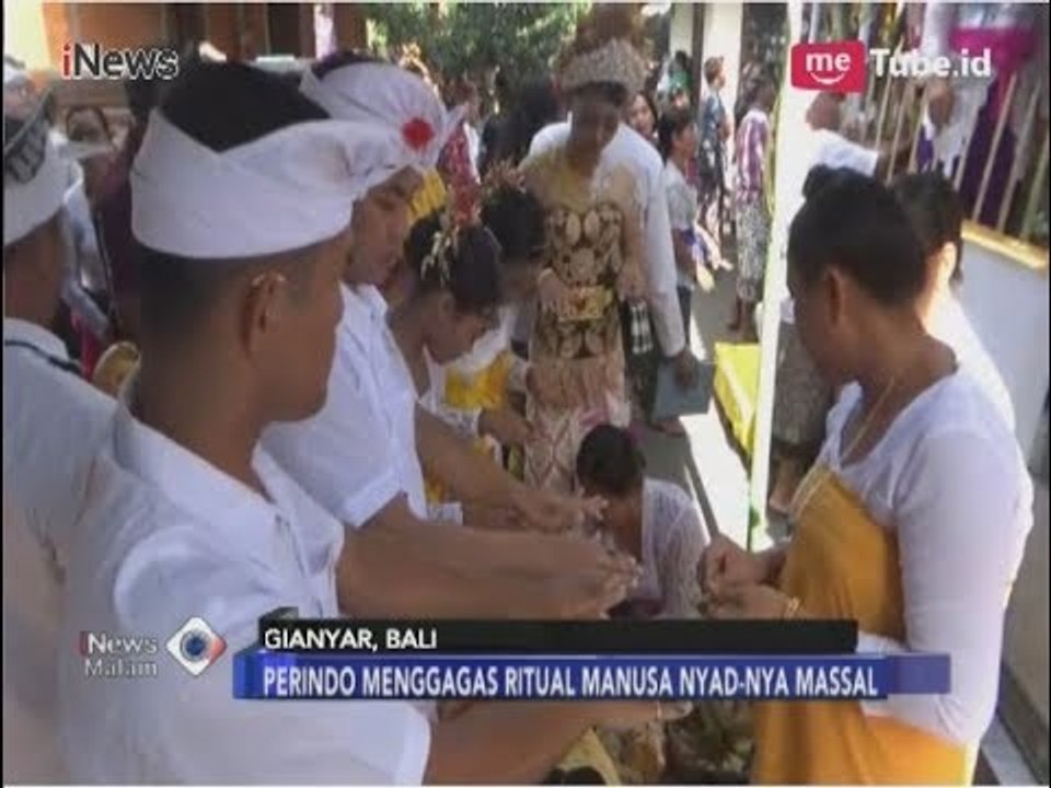 Perindo Gagas Ritual Manusa Nyad-Nya Massal Bersama Umat Hindu di Bali - iNews Malam 29/03