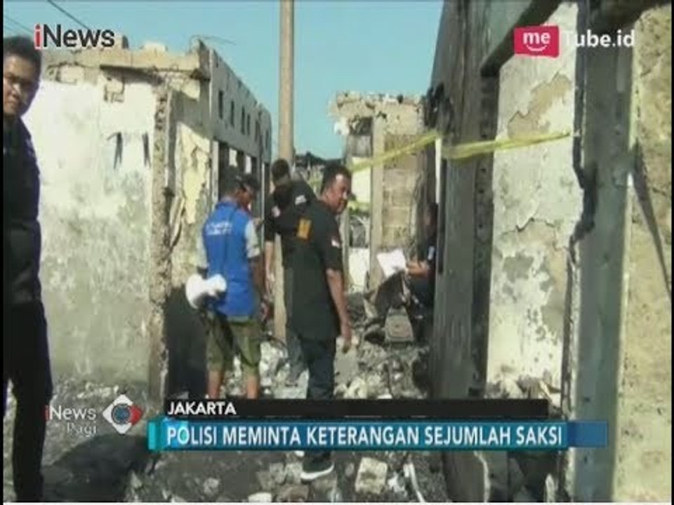 Tim Inafis Polri Olah TKP Kebakaran di Taman Kota - iNews Pagi 31/03
