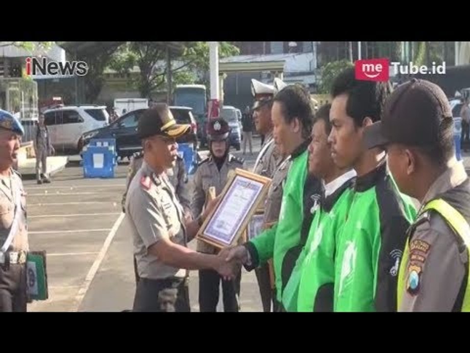 Tangkap Jambret, Pengemudi Ojol Dapat Penghargaan dari Kapolrestabes Surabaya - iNews Sore 29/03