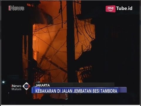 Kebakaran di Jembatan Besi, 13 Mobil Pemadam Diterjunkan - iNews Malam 01/04