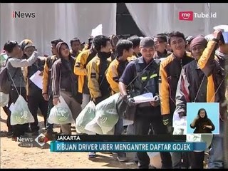 Dinilai Persyaratannya Mudah, Ribuan Driver Uber Beralih Mendaftar ke Gojek - iNews Siang 02/04