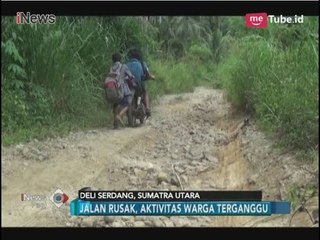 Sejak Indonesia Merdeka, Jalan Desa Rambai Belum Pernah Diaspal - iNews Pagi 02/04