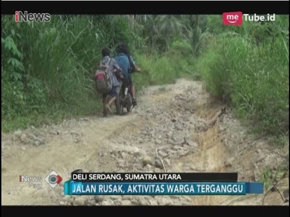 Sejak Indonesia Merdeka, Jalan Desa Rambai Belum Pernah Diaspal - iNews Pagi 02/04