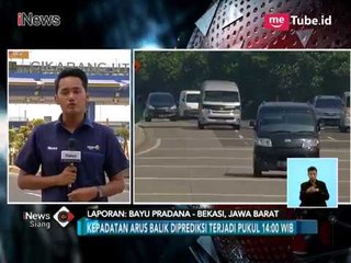 Libur Paskah, Kepadatan Arus Balik Tol Cikarang Belum Terjadi - iNews Siang 01/04