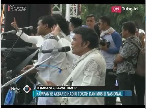 Khofifah Gelar Kampanye Akbar Bareng Rhoma Irama - iNews Pagi 02/04