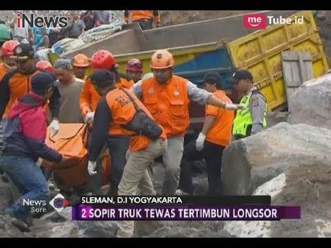 Longsor di Penambangan Pasir Lereng Gn. Merapi Tewaskan Dua Orang - iNews Sore 02/04
