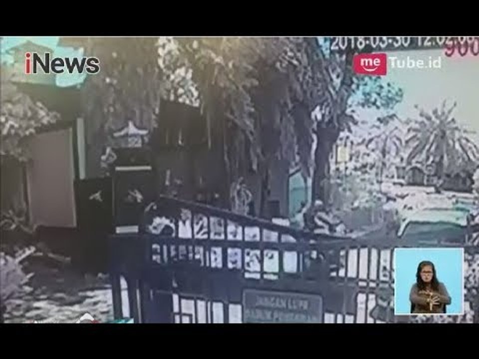 Aksi Kawanan Pencuri 34 Laptop dan Satu Proyektor untuk UNBK Terekam CCTV - iNews Siang 03/04