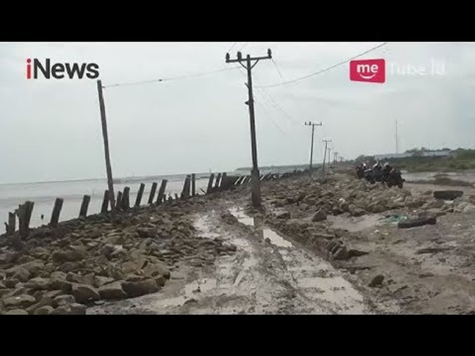Akibat Abrasi Air Laut, Bertahun-tahun Warga Bandar Rahmat Kesulitan Akses Jalan - iNews Pagi 03/04