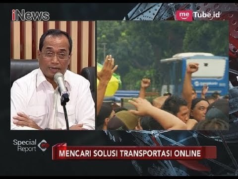 Menteri Perhubungan, Budi Karya Sumadi Cari Solusi Transportasi Online - Special Report 02/04
