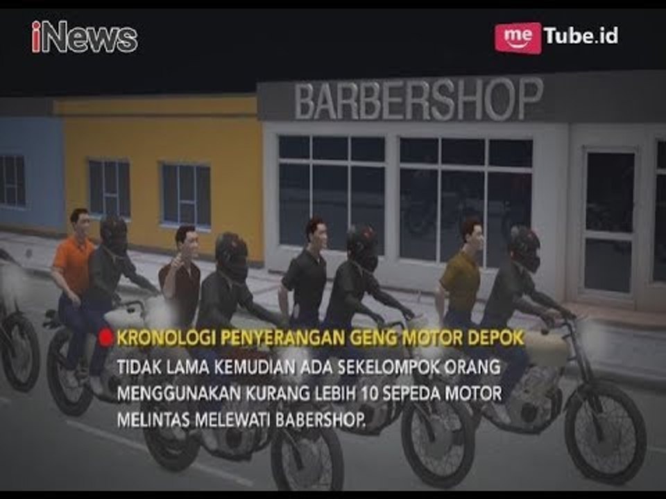 Kronologi Aksi Penyerangan Geng Motor di Barbershop Depok - Special Report 03/04