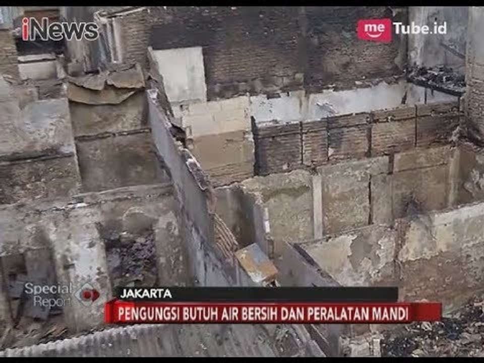 Pasca Kebakaran Tambora, Pengungsi Membutuhkan Air Bersih dan Peralatan Mandi - Special Report 03/04