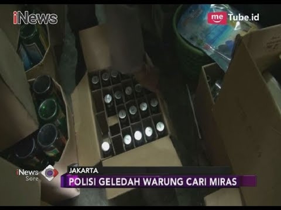 Polisi Jaktim Geledah & Sita Belasan Dus Miras di Sebuah Toko Pondok Kopi - iNews Sore 03/04