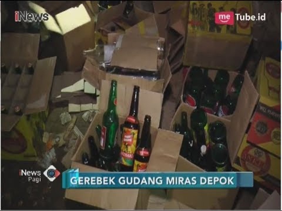 Tim Jaguar Gerebek Gudang Miras di Beji Depok - iNews Pagi 05/04
