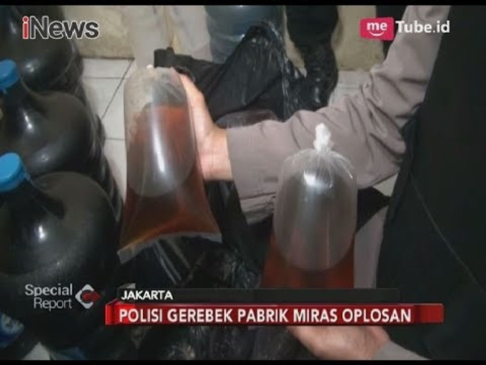 Pasca Penggerebekan Rumah Produksi, Polisi Temukan Miras Polosan Siap Edar - Special Report 05/04