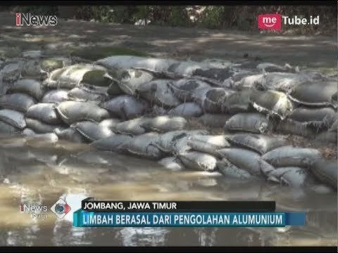 Minim Pengetahuan, Warga Jombang Pakai Limbah B3 Untuk Tanggul Sungai - iNews Pagi 05/04