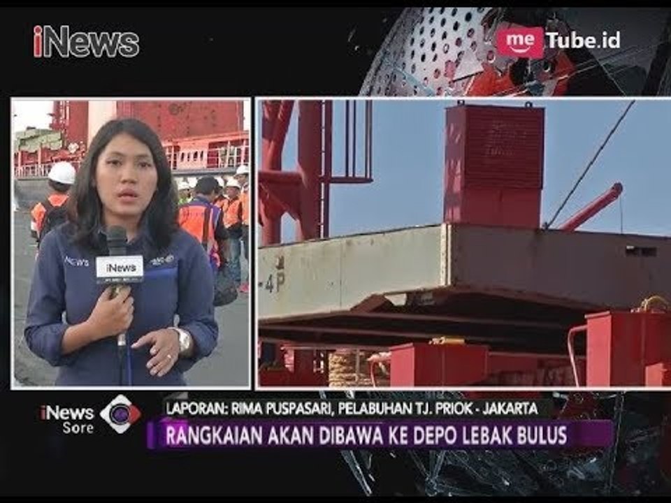 Dua Rangkaian Trainset MRT akan Dibawa ke Depo Lebak Bulus - iNews Sore 04/04