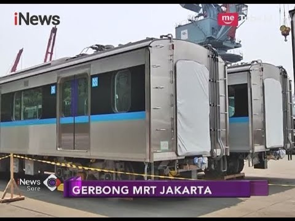 Rangkaian Gerbong MRT akan Dipindahkan ke Depo Lebak Bulus Esok Hari - iNews Sore 05/04