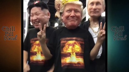 Hilarious masks of Trump, Putin and Kim Jong-un