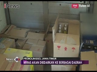 Marak Miras Oplosan, Satpol PP Kab. Probolinggo Gagalkan Pengiriman Ribuan Botol - iNews Sore 06/04