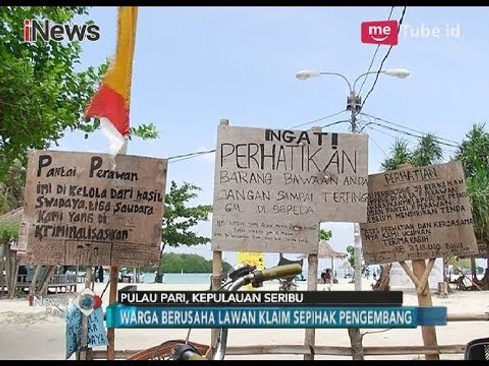 Selamatkan Pulau Pari, Warga Desak Ombudsman Keluarkan Putusan yang Adil - iNews Pagi 09/04