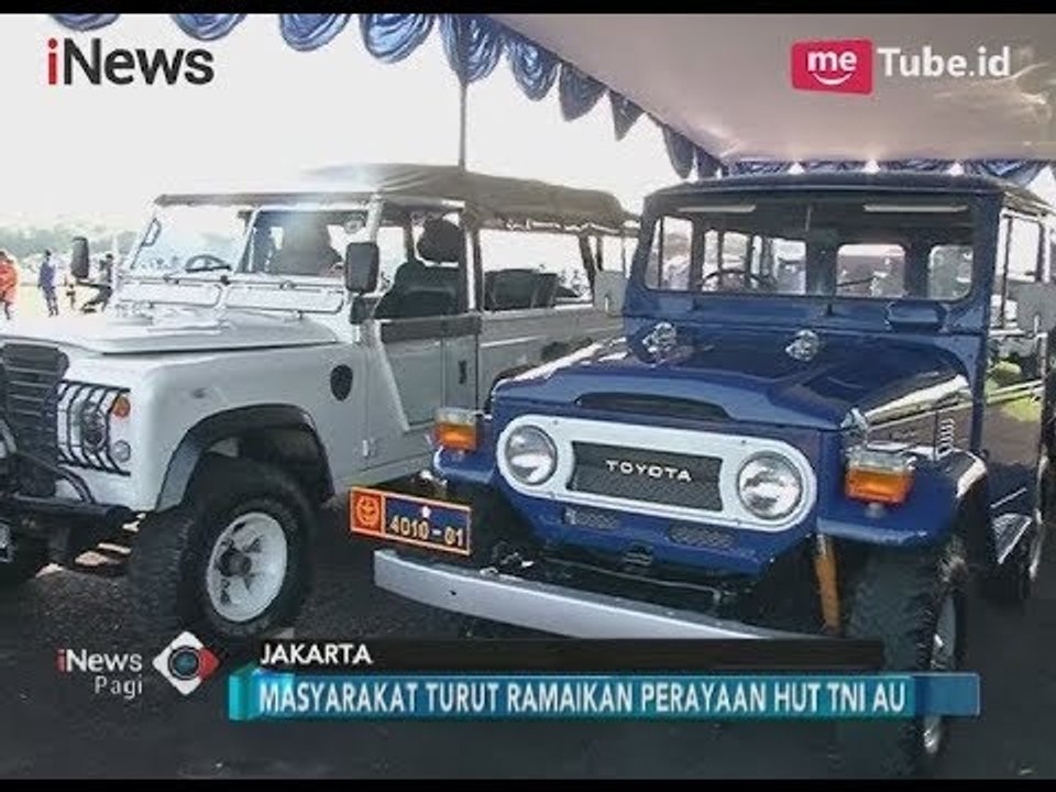 Usung Konsep Pesta Rakyat, Bazar Kuliner & Pameran Mobil Meriahkan HUT TNI ke 72 - iNews Pagi 09/04