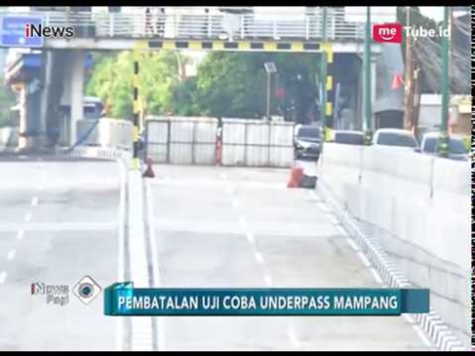 Underpass Mampang Batal Dibuka, Ini Alasannya - iNews Pagi 08/04