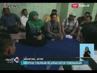 Waahh!! Khofifah Lakukan Safari Politik di Tiga Kota Jatim Dalam Sehari - iNews Siang 09/04