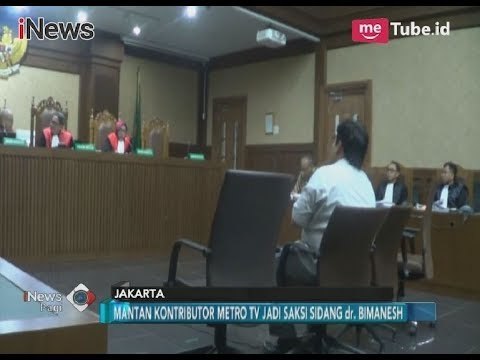 Mantan Kontributor Media Dihadirkan JPU sebagai Saksi Sidang Dokter Bimanesh - iNews Pagi 10/04