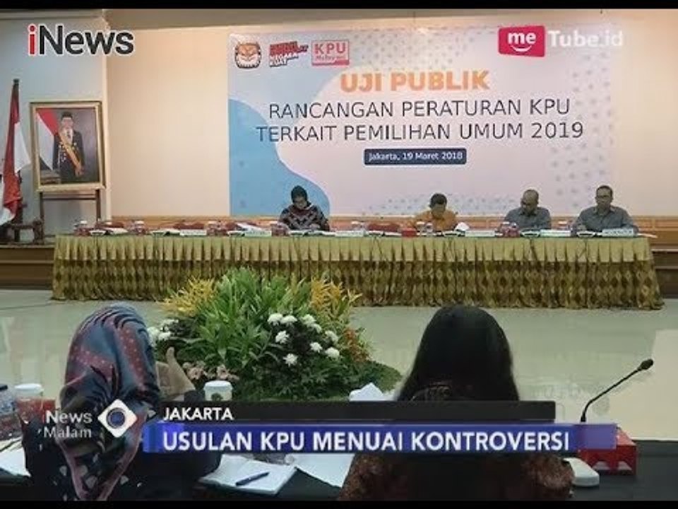 Jelang Pemilu 2019, KPU: Mantan Napi Korupsi Dilarang Jadi Caleg - iNews Malam 09/04