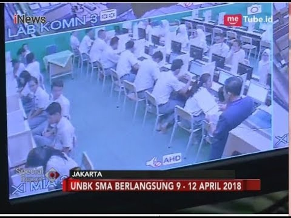 Irjen Kemdikbud Pantau UNBK di SMAN 45 Jakarta - Special Report 09/04