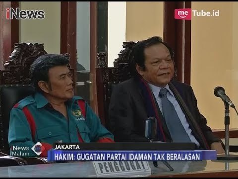 Gagal Menjadi Peserta Pemilu 2019, Partai Idaman Tak Menyerah di Bidang Politik - iNews Malam 10/04