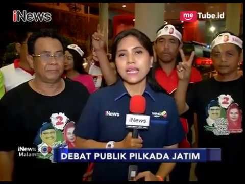 Pendukung Bangga dengan Jawaban Paslon Cagub-cawagub Jatim Saat Debat Pilkada - iNews Malam 10/04