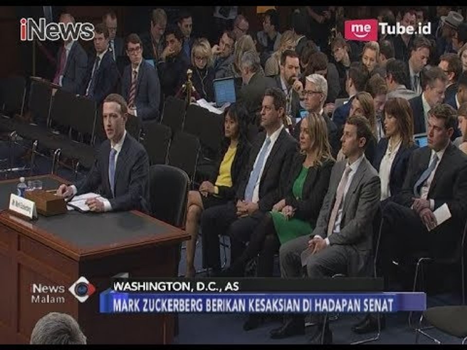 Dicecar Senat AS & Merasa Gagal Bertanggungjawab, CEO Facebook Minta Maaf - iNews Malam 11/04