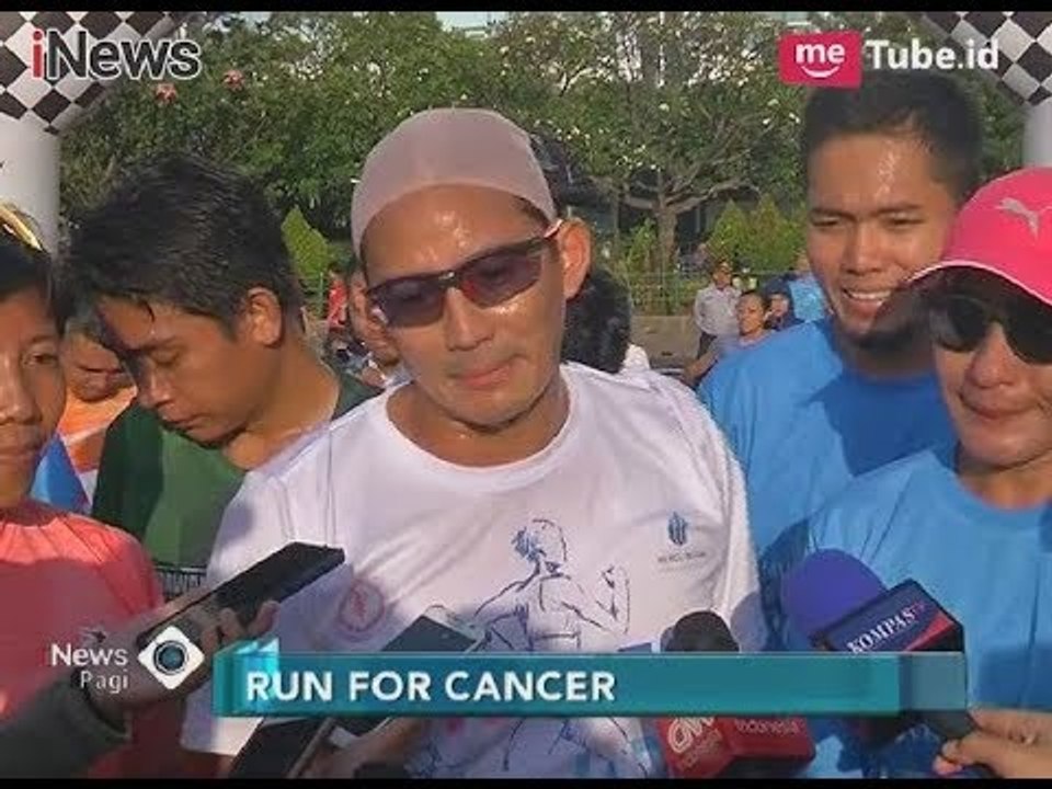 Bentuk Kepedulian Kanker, Sandiaga Uno Ikuti Aksi 'Run for Cancer 5K' - iNews Pagi 12/04
