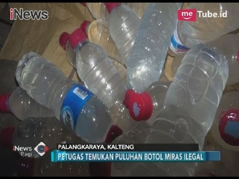 Gelar Razia Miras, Polisi Palangkaraya Temukan 58 Botol Arak Ilegal - iNews Pagi 12/04