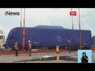 Ini Wajah Enam Gerbong LRT yang Tiba di Palembang - iNews Siang 14/04