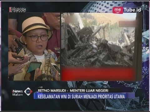 Menlu Retno Marsudi: Indonesia Prihatin Akan Situasi di Suriah - iNews Malam 14/04